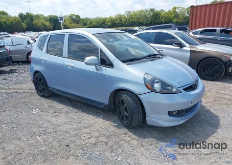 2008 Honda Fit Sport from USA, damaged, VIN JHMGD38648S046491